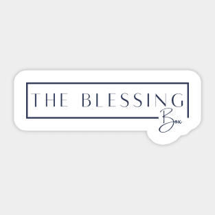 The Blessing Box Sticker